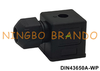 DIN43650A 방수 IP67 솔레노이드 밸브 연결기 EN 175301-803