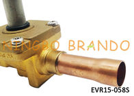 032L1228 Danfoss 유형 EVR15 5/8&quot; 냉장계를 위한 솔레노이드 Vave와 코일 없는 공기조화 금관 악기 몸