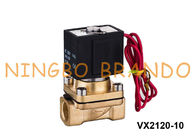 기름 3/8&quot;를 위한 SMC 유형 금관 악기 솔레노이드 벨브 VX2120-10 1/2” VX2120-15 220VAC 24VDC