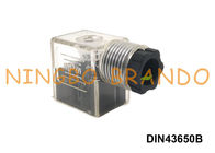 DIN 43650 B형 행동 양식 DIN43650B MPM 솔레노이드 코일 연결기 AC / DC