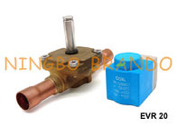 냉동 단포스 타입 EVR 20 NC 7/8 &quot; 032L1240을 위한 유동적 솔레노이드 밸브