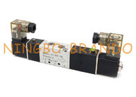 4V130C-06 두배 솔레노이드 5/3 방법 폐쇄된 센터 공압 솔레노이드 밸브
