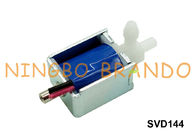 소형 공기 물 플라스틱 솔레노이드 밸브 2 방법 3 위치 6V 12V
