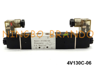 4V130C-06 Airtac 유형 공압 이중 솔레노이드 밸브 5/3 방법 24V 220V
