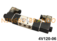 4V120-06 두배 솔레노이드 공압 밸브 AC220V AC110V DC24V
