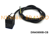 주도한 것을 가진 DIN43650B IP67 방수 주형을 떠서 만드는 케이블 솔레노이드 코일 커넥터