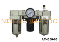 AC4000-06 3/4' SMC형 Pneumatic FRL 단위 공기 필터 조절기 윤활제