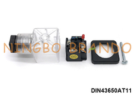 DIN43650A PG11 2P+E 전자기 코일 커넥터 LED 지표 IP65 AC DC