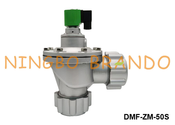 DMF-ZM-50S 2' 고정 견과류 펄스 제트 밸브 먼지 수집기 24V 110V 220V