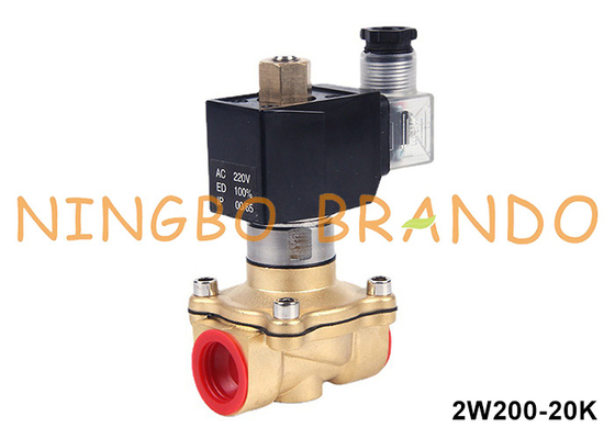 3/4'' 2 Way 정상적으로 열린 청동 소레노이드 밸브 물 공기 가스 액체 24V 220V