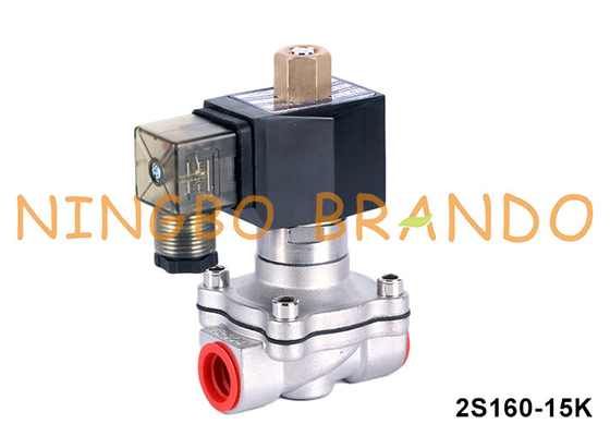1/2'' 2 Way 정상적으로 열 수 스테인리스 스틸 솔레노이드 밸브 220V 110V 24V 12V