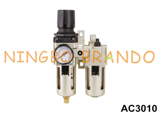 AC3010 1/4' 3/8' 공기 필터 조절기 윤활제 FR.L 조합