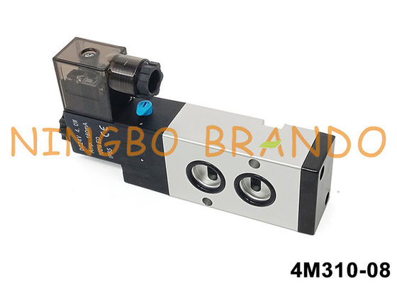 에어타크 타입 4M310-08 나무르 파일럿 솔레노이드 밸브 5/2 방향 24V 220V
