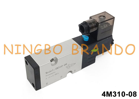 에어타크 타입 4M310-08 나무르 파일럿 솔레노이드 밸브 5/2 방향 24V 220V
