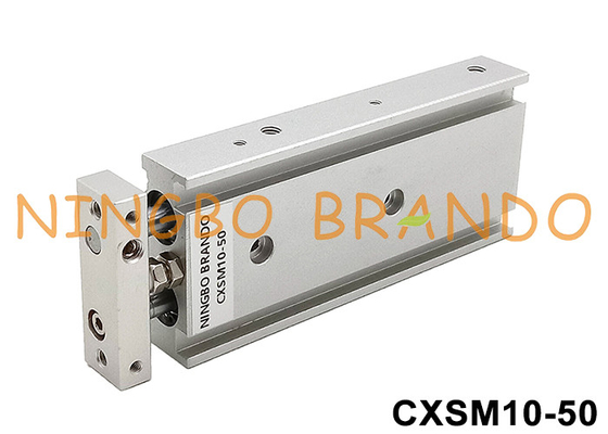 SMC 타입 CXSM10 듀얼 스드 공기 실린더 구멍 크기 10mm