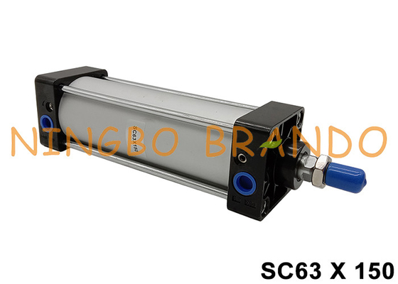 에어타크 타입 SC63x150 타이 스틱 에어 실린더 63mm 도공 150mm 스트로크