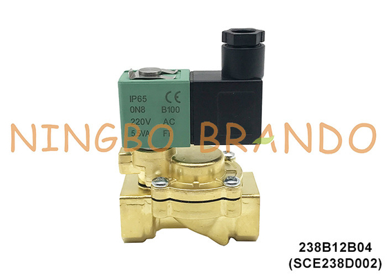 SCE238D002 1/2' ASCO형 청동 전기 전자기 밸브 220VAC 110VAC 24VDC