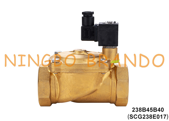 SCG238E017 1.5' ASCO 타입 구리 물전압 밸브 220V 110V AC 24V DC