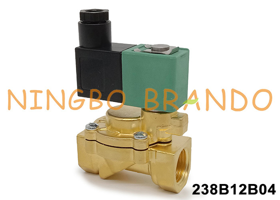 ASCO 타입 SCE238D002 1/2' Brass Solenoid 밸브 24V 110V 220V AC DC