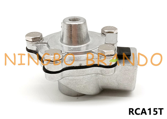 1/2' RCA15T 오른쪽 각격 원격 조종 밸브 먼지 수집 가방 필터