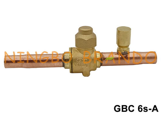 GBC 6s Danfoss 타입 출입 포트 009L7050 009L7060과 함께 종료 볼 밸브