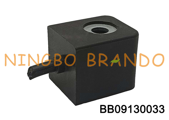 CNOMO 타입 공기 전자기 밸브 코일 케이블 와이어 9mm 구멍 지름 13VA 10W