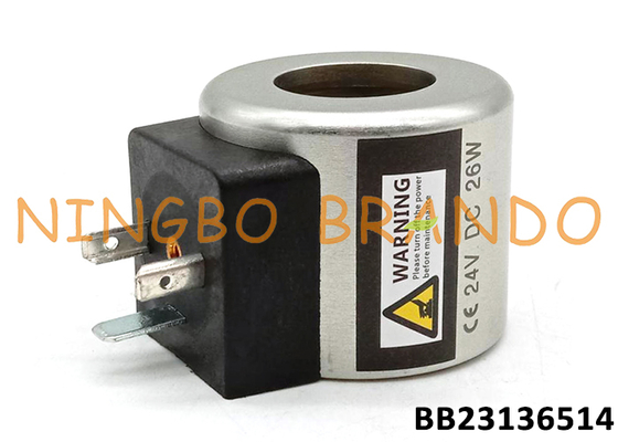 포튼 로볼 FR60 발굴기용 24VDC 26W 수압 소레노이드 밸브 코일