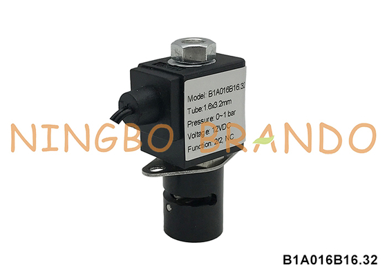 정상적으로 닫힌 소레노이드 칩 밸브 클램프 3.2mm 튜브 220V 110V 24V 12V