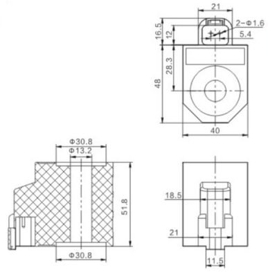 XKBL-00004 300715-00038 두산 인프라코어 굴삭기용 유압 코일 12V 24V