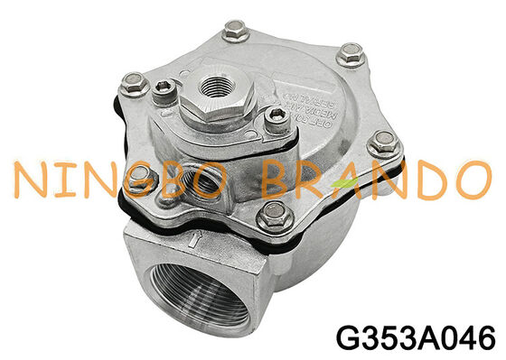 G353A046 1-1/2'' ASCO Type Remote Pilot Diaphragm Pulse Valve For Dust Removal