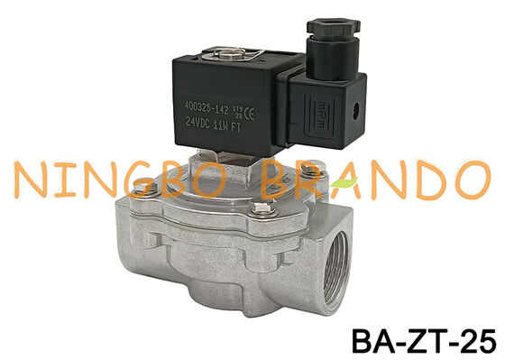 1' 직선 횡단 먼지 수집기 펄스 제트 밸브 24VDC 110VAC 220VAC