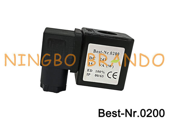 최선 번호: 0200 DIN43650A 소레노이드 밸브 코일 24VDC 24V DC24V