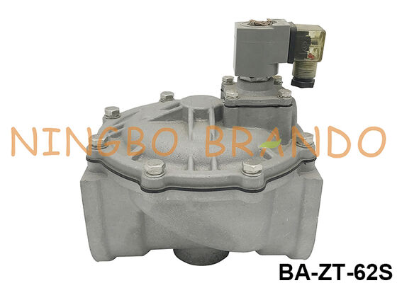 2/2'' 직진 제트 밸브 먼지 수집기 24VDC 110VAC 220VAC