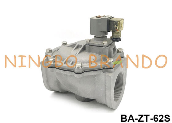 2/2'' 직진 제트 밸브 먼지 수집기 24VDC 110VAC 220VAC