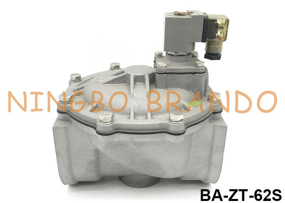 2/2'' 직진 제트 밸브 먼지 수집기 24VDC 110VAC 220VAC