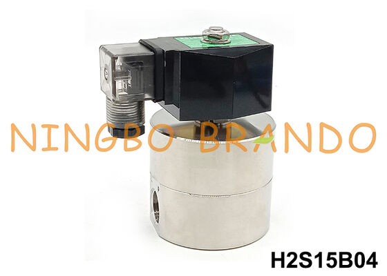 1/2'' 200 bar High Pressure Stainless Steel Solenoid Valve 24V 110V 220V