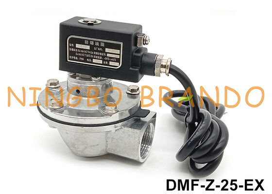 BFEC 1'' DMF-Z-25 직각 펄스 제트 밸브 (방폭 코일 24V 220V)