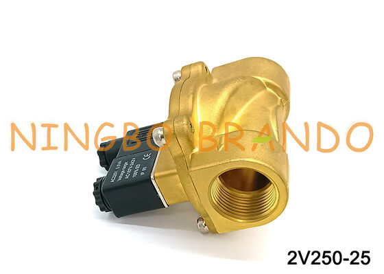 Airtac 유형 2V250-25 2 방향 솔레노이드 밸브 공기 밸브 AC220V 110V DC12V 24V