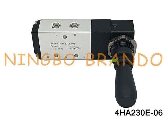 AirTAC 유형 4HA230E-06 수동 밸브 반전 밸브 4HA230E06 핸드 레버 밸브