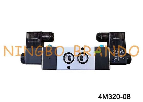 4M320-08 AC110V 2 위치 5 방향 NAMUR 솔레노이드 밸브 220VAC