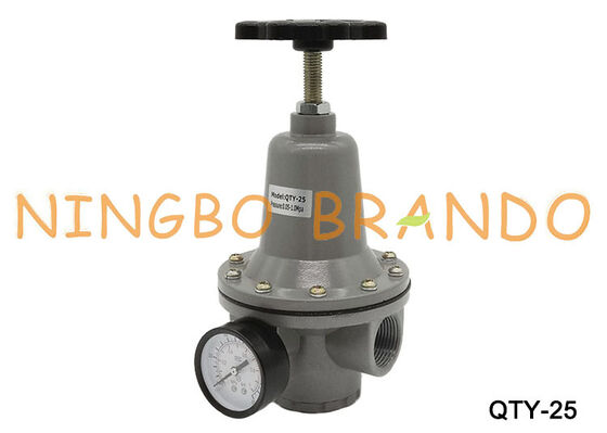 QTY-25 공압 조절기 1.0MPa 게이지가 있는 1인치 조절기 QTY25