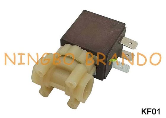 CEME Type 1/8'' 2 Way NC Food Grade Safe PA66 Plastic Water Solenoid Valve KF01
