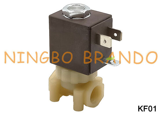 CEME Type 1/8'' 2 Way NC Food Grade Safe PA66 Plastic Water Solenoid Valve KF01