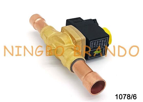 Castel 유형 1078/6A6 냉동 솔레노이드 밸브 3/4'' 인치 24V 110V 220V