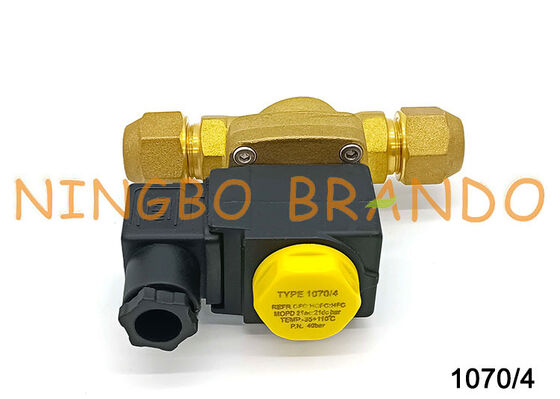 카스텔 스타일 냉동 솔레노이드 밸브 1070/4 1/2'' SAE 220V 110V 24V