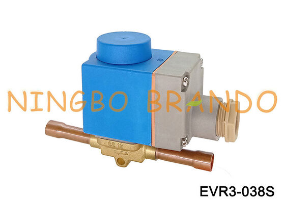 솔레노이드 밸브 Danfoss 유형 032F1204 EVR 3 3/8인치 솔더 NC