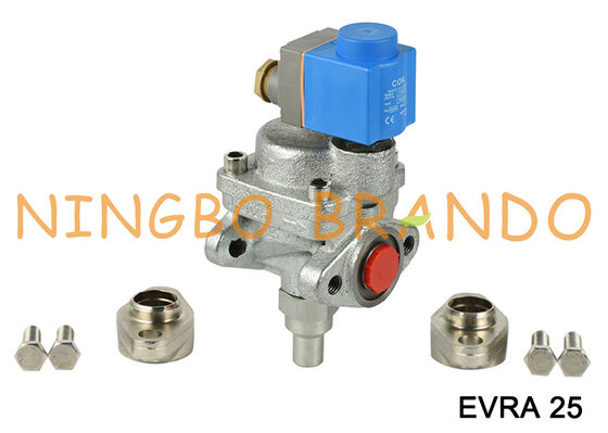 Danfoss 유형 솔레노이드 밸브 EVRA 25 032F6225 암모니아 냉동 밸브