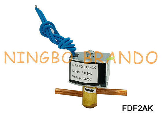 솔레노이드 밸브 FDF2AK NO 시리즈 냉동 밸브 Sanhua Type 1/4''