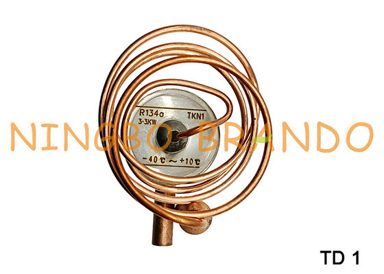 감온식 팽창 밸브 Danfoss 유형 TD1 R134a R22 R407C R404A