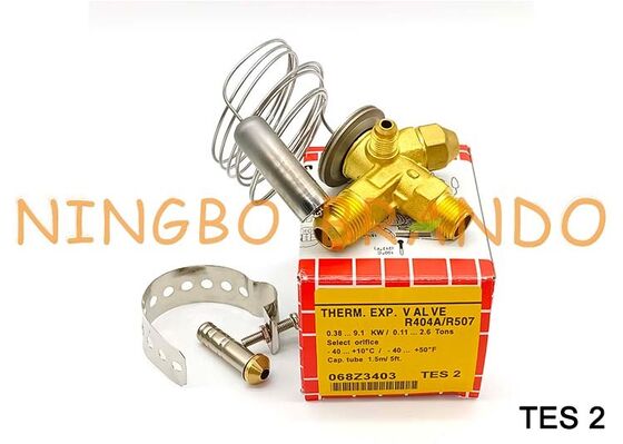 TES2 068Z3403 R404A/R507 감온식 팽창 밸브 TES 2